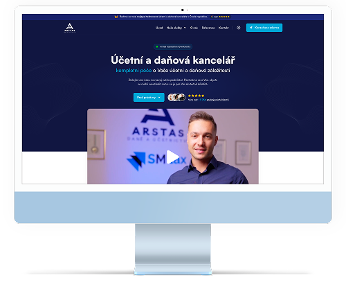 Náhled webu Arstas